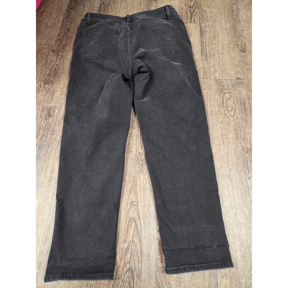 Talbots Everyday Relaxed Jeans Aspen Balck Wash Stretch Size 10 - Picture 5 of 5